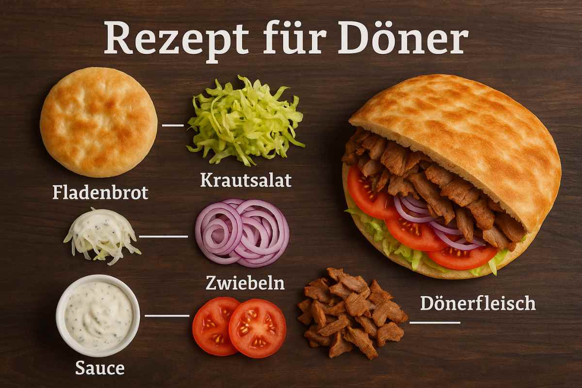 Döner Rezept: So gelingt der authentische hausgemachte Döner Kebab