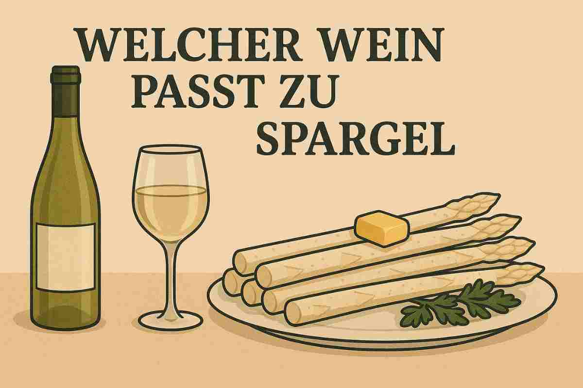 Welcher wein passt zu spargel?
