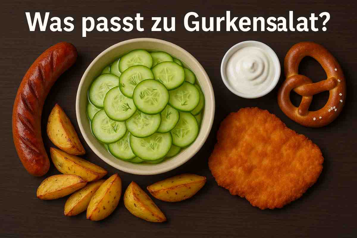Was passt zu gurkensalat