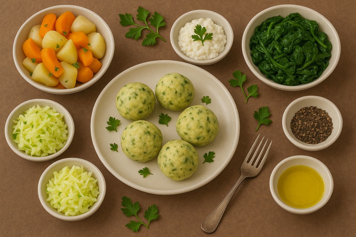 Was passt zu knödel vegetarisch