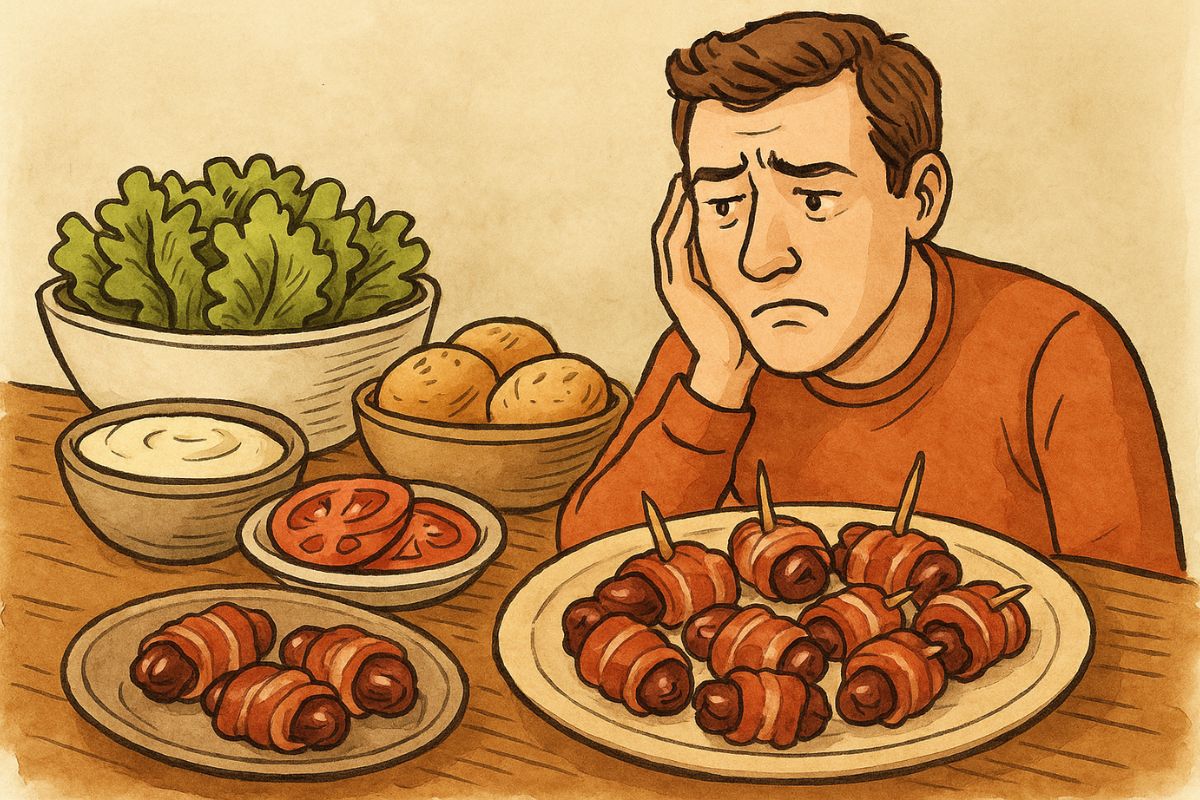 Was passt zu datteln im speckmantel