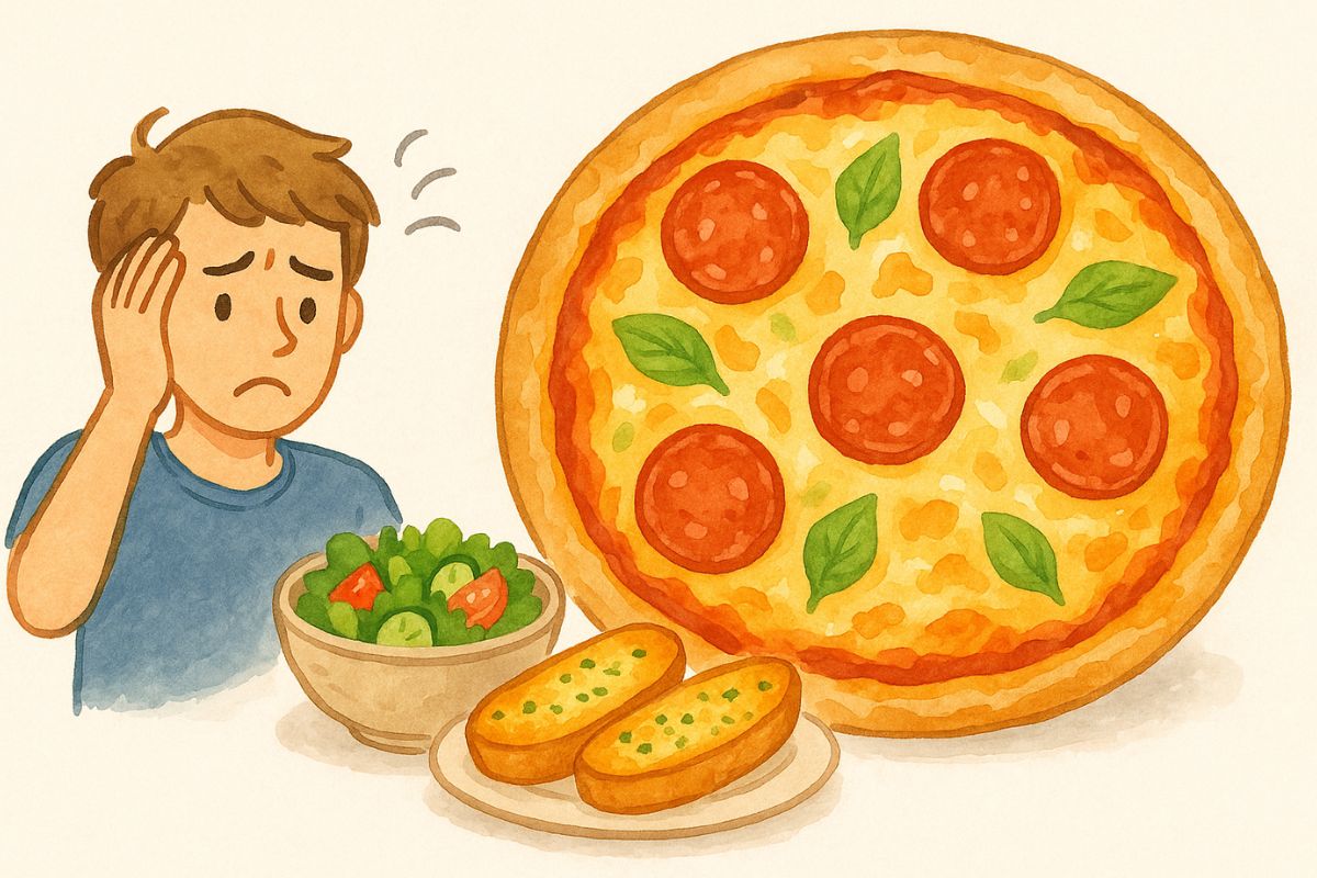 Was passt zu pizza als beilage