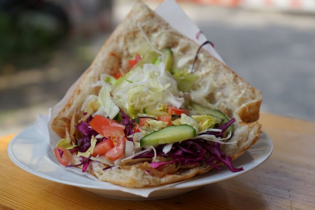 Varianten von Vegan Döner
