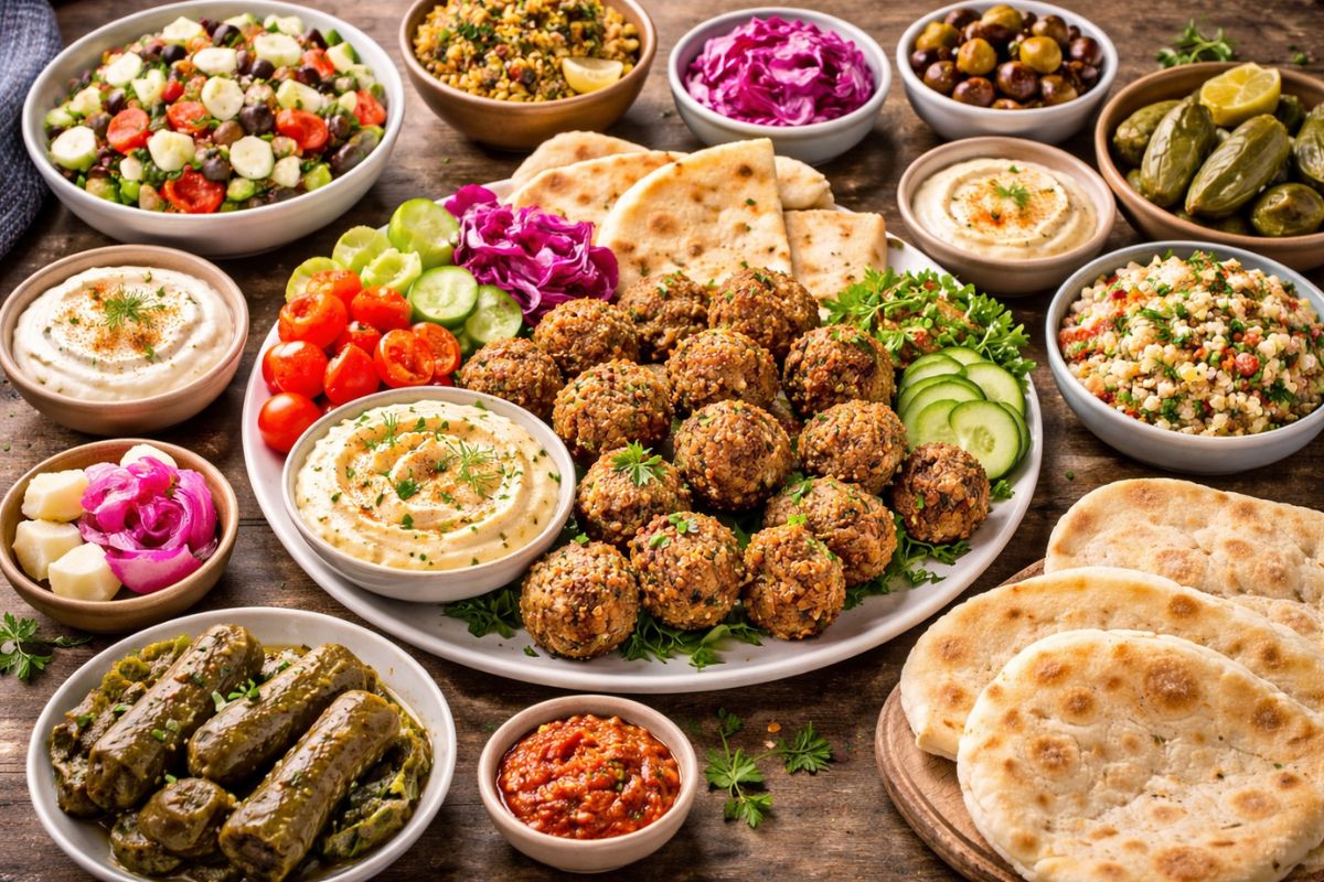 Was passt zu Falafel?