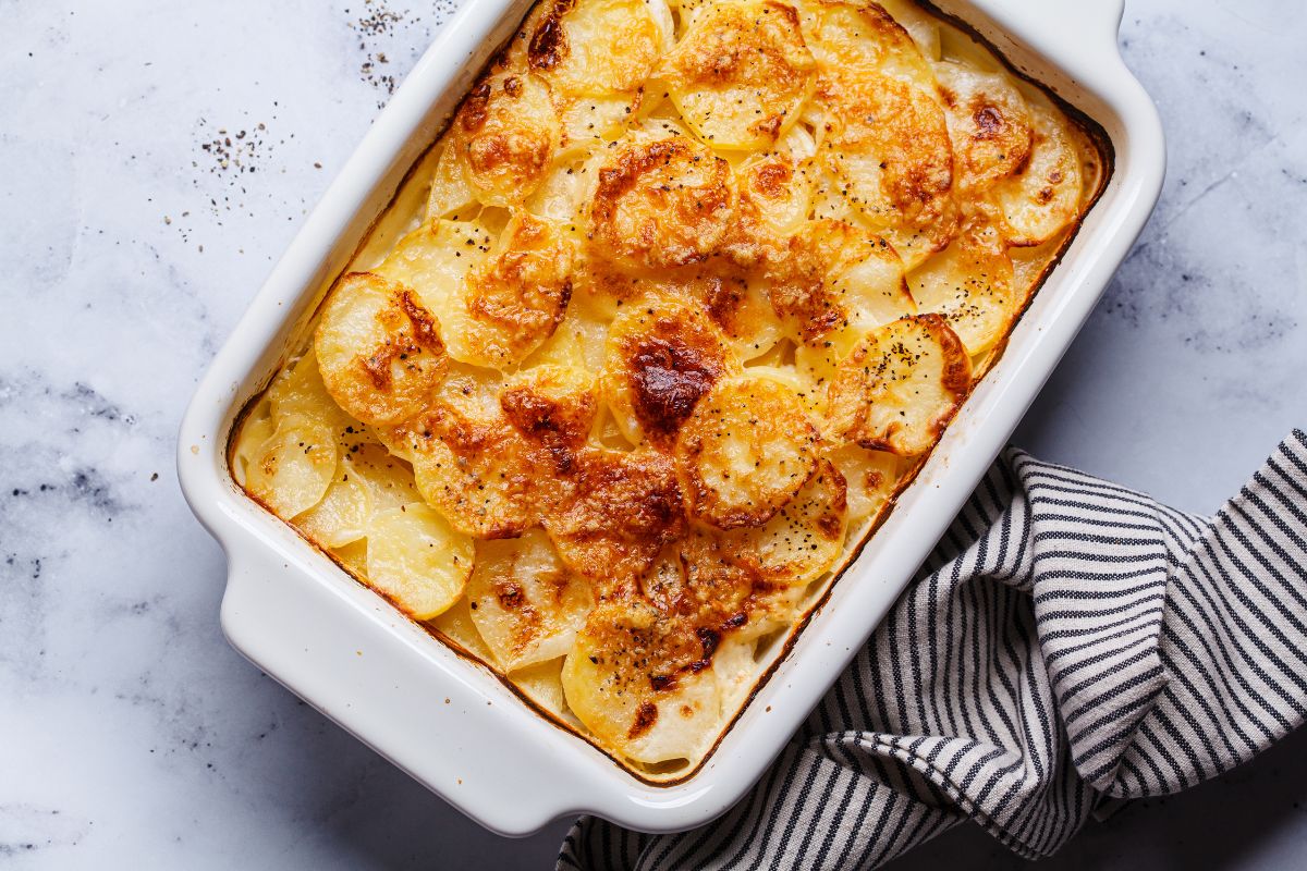 Was passt zu Kartoffelgratin?